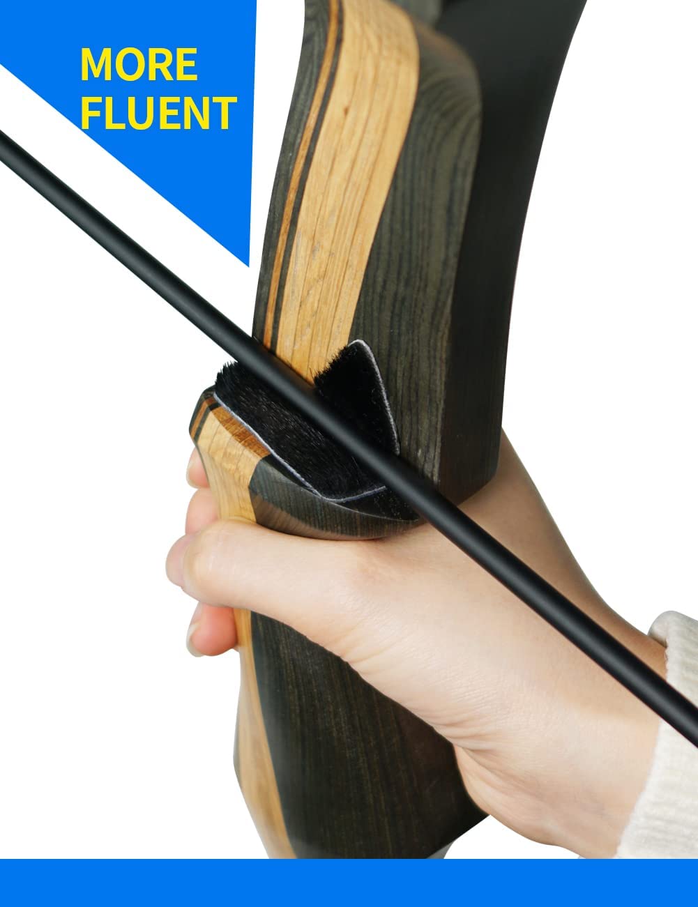ARCXTEN Archery Arrow Rest for Recurve Bow & Longbow