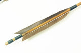 Japan Self Nock Bamboo Arrows For YUMI Bow-free shipping