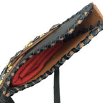 Black Cow leather Side Quiver for Horseback Archery-free shipping