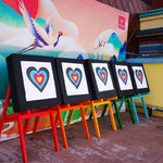ARCXTEN 60cm Archery Targets Heart Shaped Targets Paper Hunting & Shooting