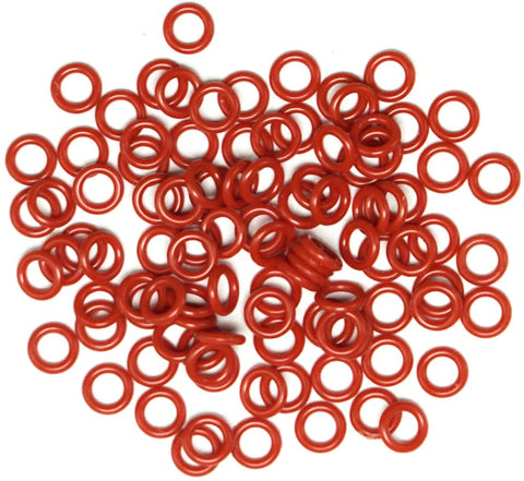 ARCXTEN 100pcs O Rings Broadhead Archery Arrowhead Replacement Rubber Bands Hunting Shooting Target