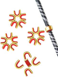 ARCXTEN 20 Pcs Brass Nocks Archery Bowstring Nock Points