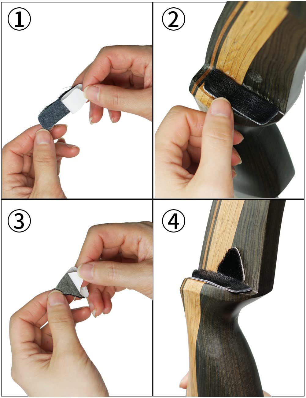 ARCXTEN Archery Arrow Rest for Recurve Bow & Longbow