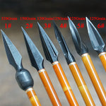 ARCXTEN Traditional Screw Arrow Heads Hunting Broadheads (12pcs/pack)